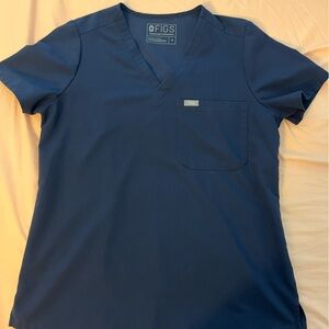 Figs - Women’s Navy Blue Scrub Top